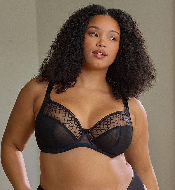 Panache Ella Black Sequins featured on Lingerie Briefs