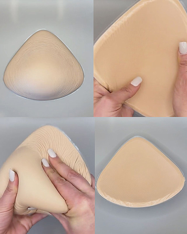 AnaOno’s Signature Cooling Triangle Breast Form as featured on Lingerie Briefs 