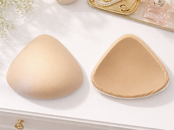 AnaOno’s Signature Cooling Triangle Breast Form as featured on Lingerie Briefs 