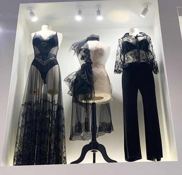 Lise Charmel at The Salon International de la Lingerie as featured on Lingerie Briefs