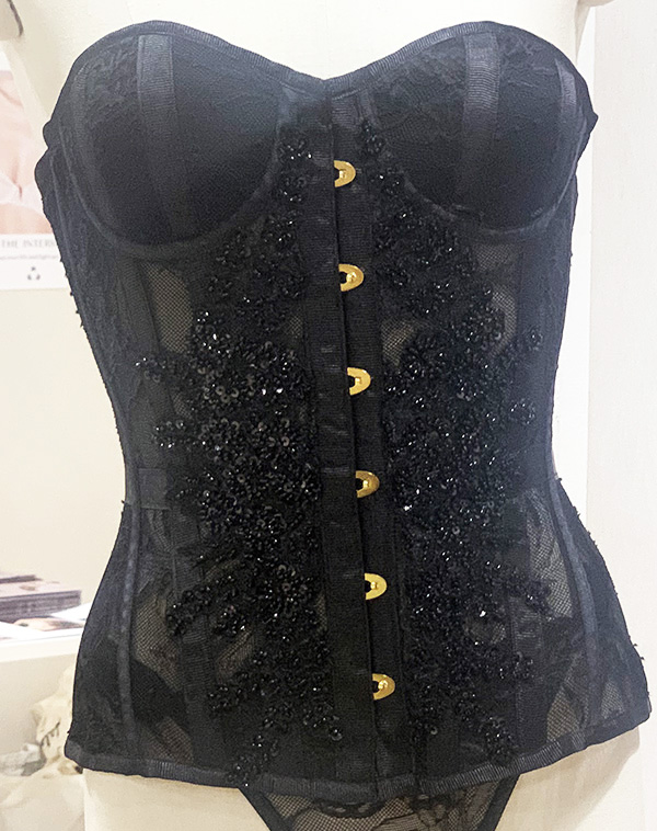 Mers Silk at The Salon International de la Lingerie as featured on Lingerie Briefs