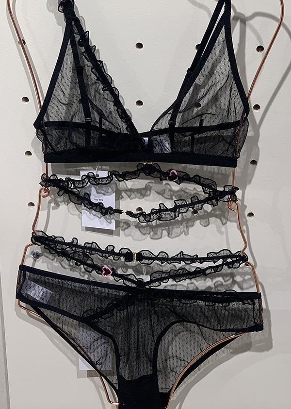 Rilke at The Salon International de la Lingerie as featured on Lingerie Briefs