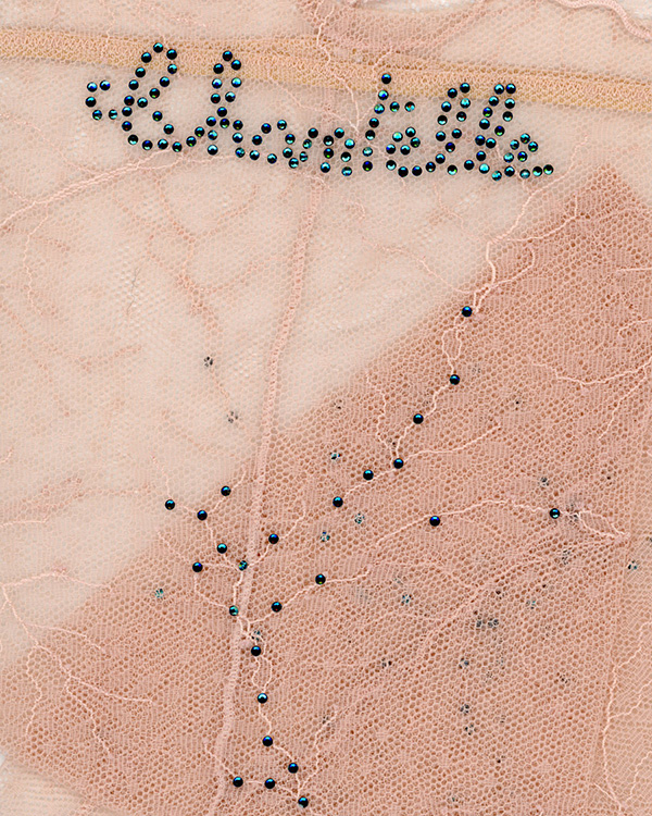 Chantelle celebrates 150 years of innovation through the research of fashion historian Salomé Dudemain: antique lace and pattern found in Chantelle files