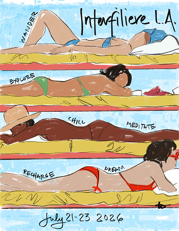 Illustration by Tina Wilson as featured on Lingerie Briefs