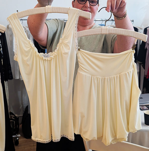 Mary Jo Bruno Lingerie as featured at Evolution NY for Spring/ Summer 2026 as featured on Lingerie Briefs Mary Jo Bruno Lingerie as featured at Evolution NY for Spring/ Summer 2026 as featured on Lingerie Briefs