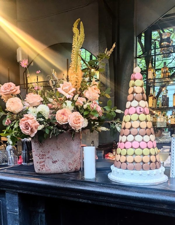 Simone Perele celebrates Plume shapewear at Laduree in NYC as featured on Lingerie Briefs