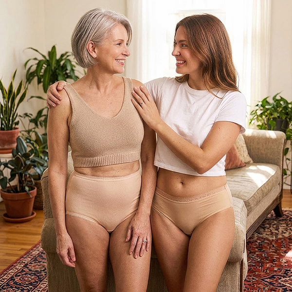 Dixie Belle Cotton Full Brief and Hipster with lace featured on Lingerie Briefs