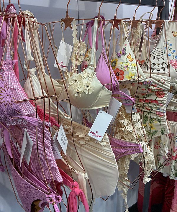 PIN-UP STARS Italian Swimwear at Maredamare Beachwear Show as featured on Lingerie Briefs PIN-UP STARS Italian Swimwear at Maredamare Beachwear Show as featured on Lingerie Briefs